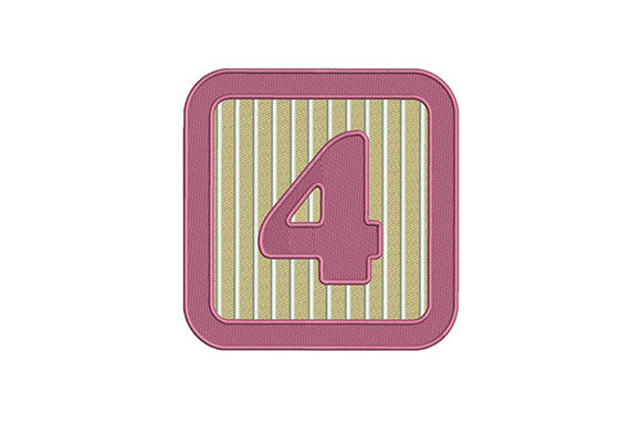 Four 4 Number